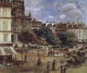 Pierre Renoir Place de la Trinite France oil painting reproduction